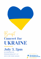 Benfit Concert for Ukraine - Entry ticket for one person
